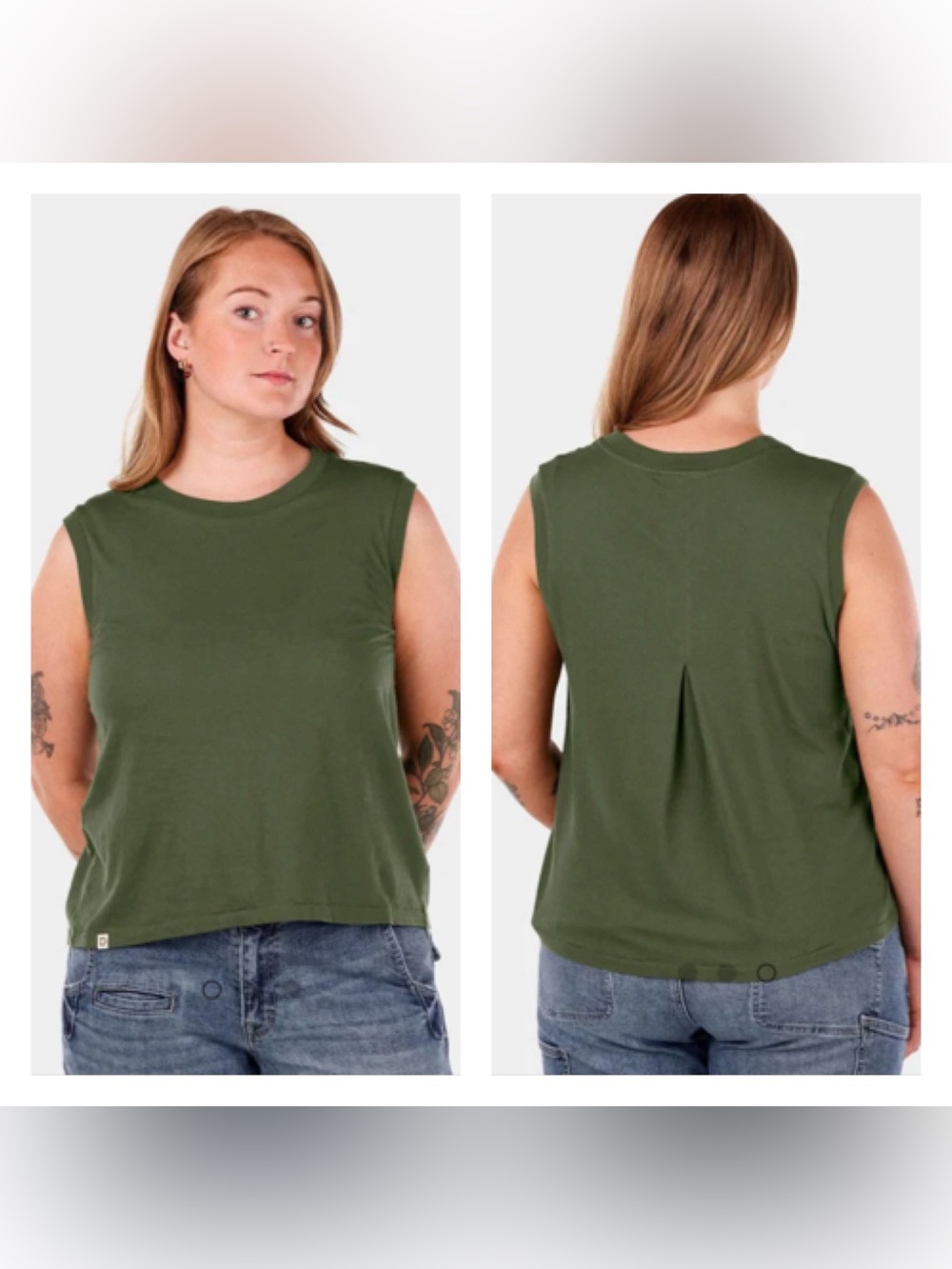 NWT DOVETAIL WORKWEAR ‘Bellows’ Work Tank Top